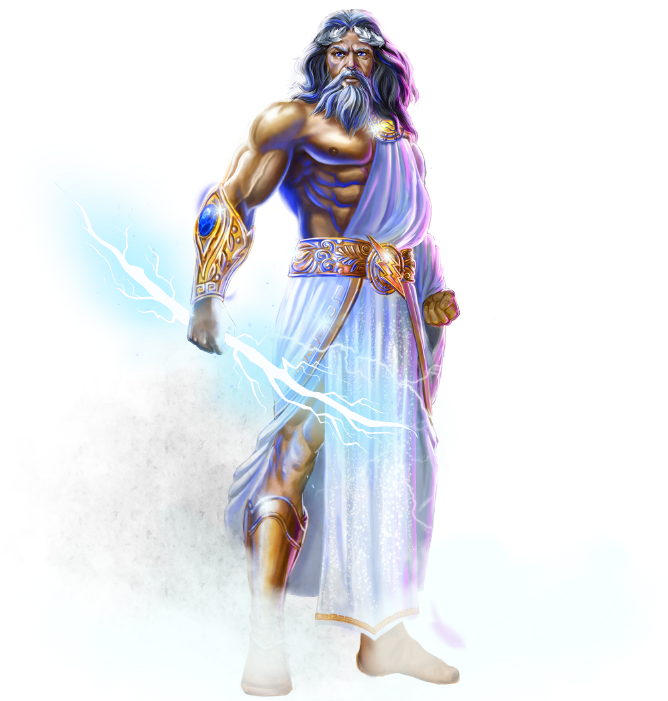 zeus greek godof thunder oeyxwcrw